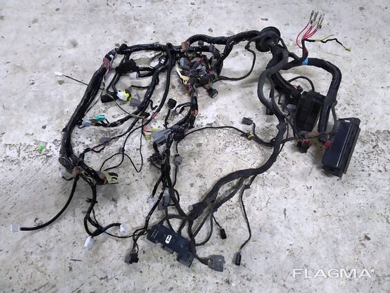 1031236-90-E Verkabelung des Karosserie-Armaturenbretts (unten) AWD Tesla Modell S 1031236