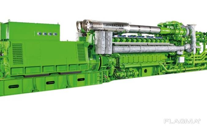2* JENBACHER gas gensets engine type JMS 624 GS-NL, 4.4 MW power (4400 kW) 50Hz