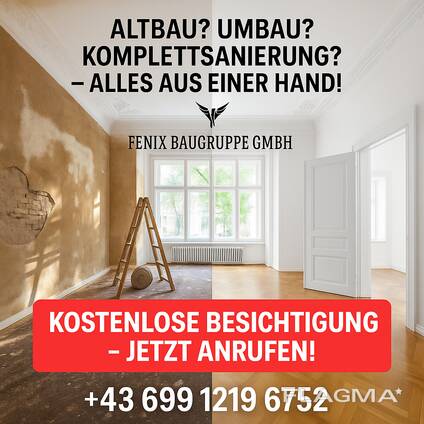 Sanierung &amp; Renovierung in Wien und Niederösterreich – Alles aus einer Hand