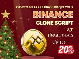 Binance Clone Script: Go Live Before 2026! Grab 20% OFF This Christmas!