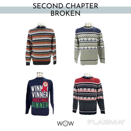 Broken and 2ND Chapter knitwears for Men