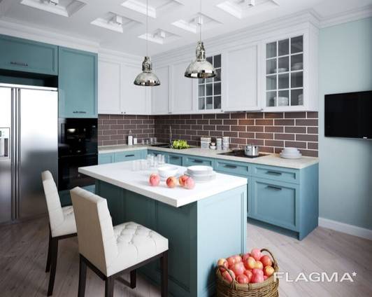 Design of apartments, houses, cottages and townhouses