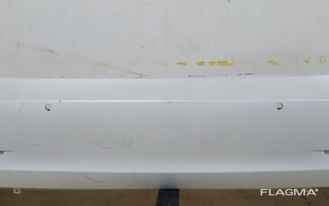 Heckstoßstange für 6 Parksensoren, komplett mit Halterungen Krepp. Parksensoren PEARL WHIT