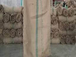 Large Jute Sack Bag Burlap //Sack Cocoa Bean 60 KG jute