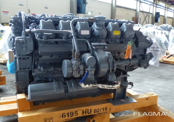 MAN D2842LE606 locomotive engine 662kW(887hp) rpm. Remanufactured . Stock available