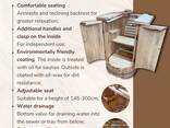 Mini sauna Cedar, phito barrel sauna with steam generator - фото 14