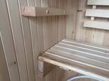Mini sauna Linden, phito barrel sauna with steam generator - фото 9
