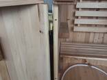 Mini sauna Linden, phito barrel sauna with steam generator - фото 12