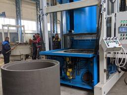 Mobile concrete rings making machine SUMAB E-12L