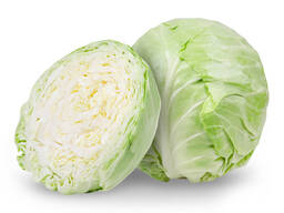 Young cabbage from Uzbekistan