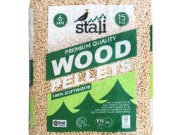 Pine/Spruce Wood pellets, high burning power