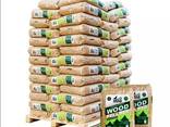 Pine/Spruce Wood pellets, high burning power - фото 1