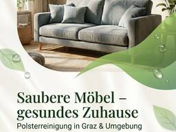Polsterreinigung & Matratzenreinigung in Graz und Umgebung