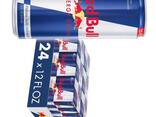 RED BULLs Energy Drink 250ml blue silver can sport power boos - фото 1