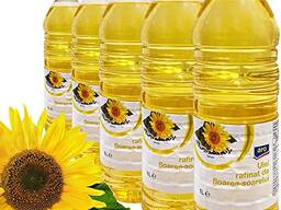 Refined sunflower oil, premium quality 1l, 5l