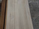 Solid-laminated and jointed oak furniture panels. - фото 3