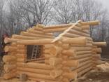Сруб дома, бани из рубленного бревна - фото 11