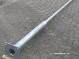 Stützen von Straßenbeleuchtung Metall verzinkt