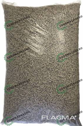 Топливные пеллеты Ø 6.0 мм (отруби овса и ячменя)