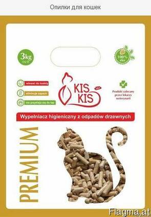 Woody hygiene filler for cats / Древесные гранулы для кошек